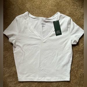 Wild Fable white crop top